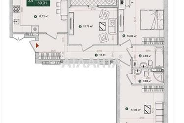 1-room apartment apartment by the address st. Oppokova Akademika (area 89,3 m²) - Atlanta.ua - photo 56