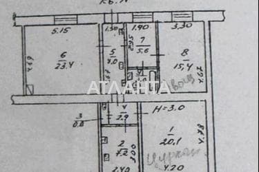 1-room apartment apartment by the address st. Tiraspolskaya 1905 goda ul (area 30 m²) - Atlanta.ua - photo 27
