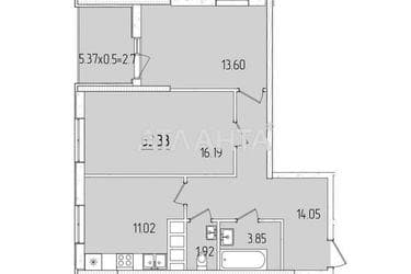 2-кімнатна квартира за адресою вул. Краснова (площа 63,3 м²) - Atlanta.ua - фото 14