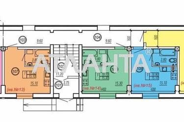 1-комнатная квартира по адресу ул. Степовая (площадь 18,7 м²) - Atlanta.ua - фото 20