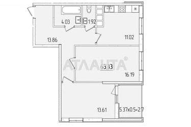 2-rooms apartment apartment by the address st. Krasnova (area 63,3 m²) - Atlanta.ua - photo 9