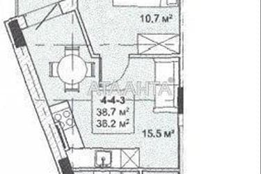 1-room apartment apartment by the address st. Bocharova gen (area 35,2 m²) - Atlanta.ua - photo 8