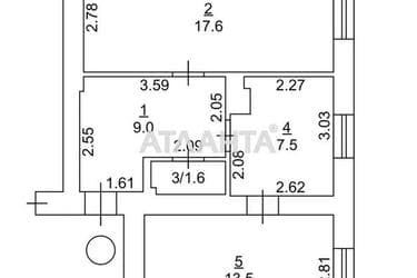 3-кімнатна квартира за адресою Червонослобідський пров. (площа 50 м²) - Atlanta.ua - фото 32