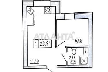 1-room apartment apartment by the address st. Spreysa (area 23,9 m²) - Atlanta.ua - photo 7