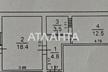 1-комнатная квартира по адресу ул. Высоцкого (площадь 42,3 м²) - Atlanta.ua - фото 20