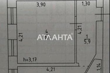 1-кімнатна квартира за адресою вул. Чернишевського (площа 33,6 м²) - Atlanta.ua - фото 22