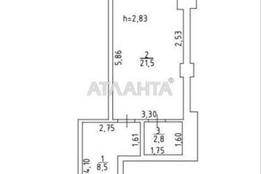 1-room apartment apartment by the address st. Morekhodnyy per (area 34 m²) - Atlanta.ua - photo 26