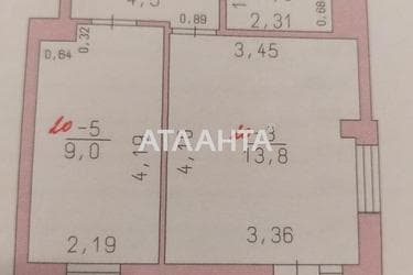1-кімнатна квартира за адресою вул. Торгова (площа 32,2 м²) - Atlanta.ua - фото 34