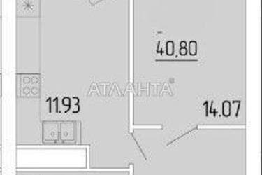1-room apartment apartment by the address st. Krasnova (area 40,8 m²) - Atlanta.ua - photo 11