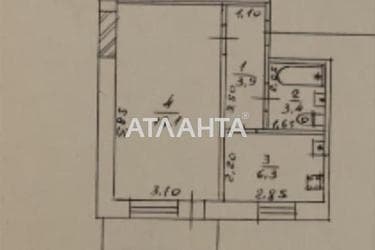 1-room apartment apartment by the address st. Dobrovolskogo pr (area 32,4 m²) - Atlanta.ua - photo 38