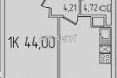 1-кімнатна квартира за адресою вул. Сахарова (площа 43,9 м²) - Atlanta.ua - фото 9
