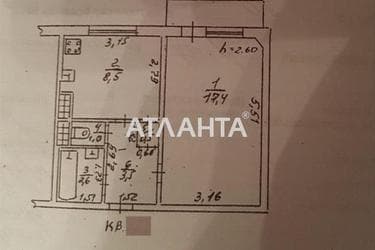 1-кімнатна квартира за адресою Глушко ак. Пр. (площа 34 м²) - Atlanta.ua - фото 18