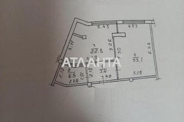 1-room apartment apartment by the address st. Pionerskaya Varlamova Akademicheskaya (area 70 m²) - Atlanta.ua - photo 22