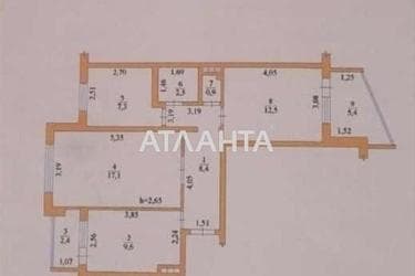 3-комнатная квартира по адресу ул. Махачкалинская (площадь 65 м²) - Atlanta.ua - фото 20