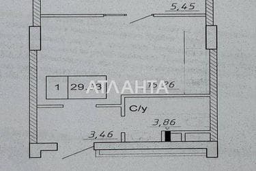 1-комнатная квартира по адресу 7 км овидиопольской дор. (площадь 31 м²) - Atlanta.ua - фото 16