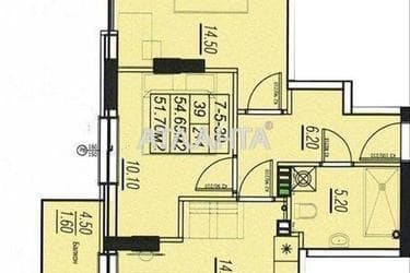 2-комнатная квартира по адресу ул. Бочарова ген. (площадь 51,7 м²) - Atlanta.ua - фото 8