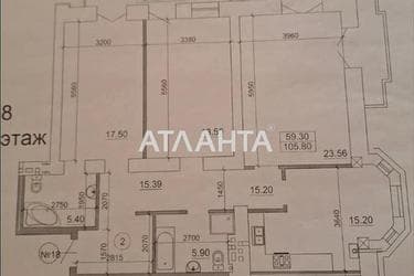 3-комнатная квартира по адресу ул. Литвака Бориса (площадь 105,8 м²) - Atlanta.ua - фото 28