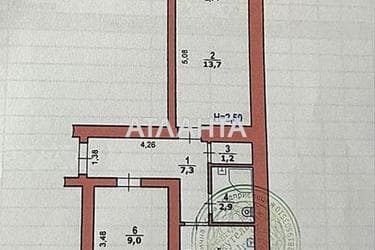 2-комнатная квартира по адресу Узбецький пров. (площадь 39,9 м²) - Atlanta.ua - фото 32
