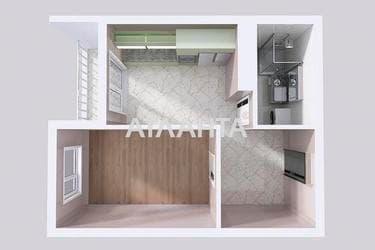 1-room apartment apartment by the address st. Krasnova (area 43,3 m²) - Atlanta.ua - фото 32