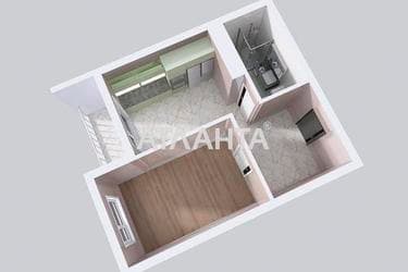 1-room apartment apartment by the address st. Krasnova (area 43,3 m²) - Atlanta.ua - фото 36