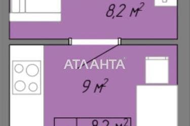 1-room apartment apartment by the address st. Nebesnoy Sotni pr Zhukova marsh pr Leninskoy iskry pr (area 26,1 m²) - Atlanta.ua - photo 26