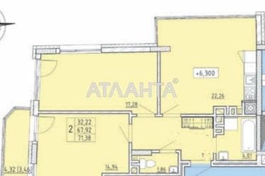 2-комнатная квартира по адресу ул. Виговского (площадь 71 м²) - Atlanta.ua - фото 20