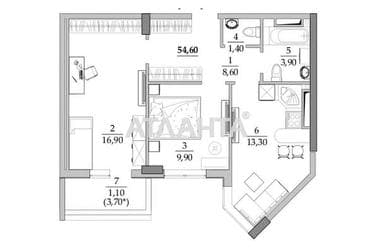 2-rooms apartment apartment by the address st. Vilyamsa ak (area 54,6 m²) - Atlanta.ua - photo 8