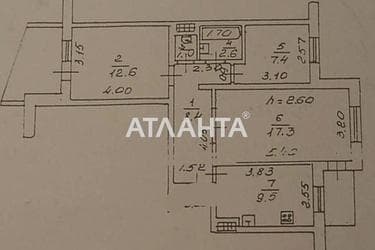 3-комнатная квартира по адресу ул. Ильфа и Петрова (площадь 64 м²) - Atlanta.ua - фото 24