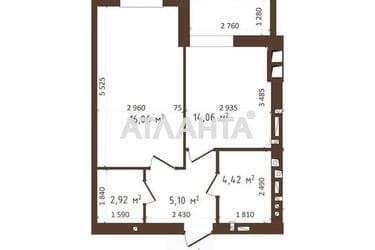 1-кімнатна квартира за адресою вул. Сахарова (площа 42,6 м²) - Atlanta.ua - фото 16