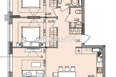 2-кімнатна квартира за адресою вул. Бочарова ген. (площа 65,1 м²) - Atlanta.ua - фото 7