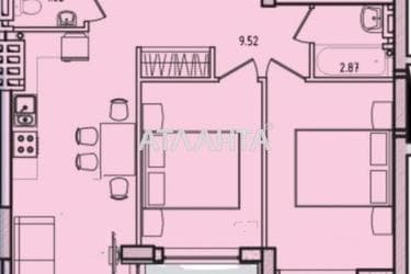 2-rooms apartment apartment by the address st. Marselskaya (area 57 m²) - Atlanta.ua - photo 20