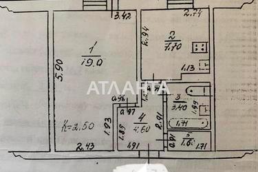 1-room apartment apartment by the address st. Sadovaya (area 36,3 m²) - Atlanta.ua - фото 14