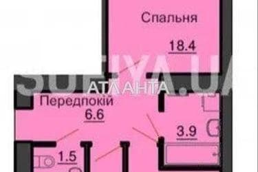 2-кімнатна квартира за адресою вул. Приміська (площа 49 м²) - Atlanta.ua - фото 14