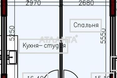 1-комнатная квартира по адресу ул. Донского Дмитрия (площадь 42,3 м²) - Atlanta.ua - фото 20
