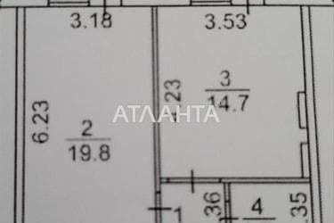 1-кімнатна квартира за адресою вул. Спортивна (площа 52,5 м²) - Atlanta.ua - фото 16