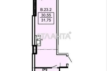 1-room apartment apartment by the address st. Topolinnyy per (area 31,8 m²) - Atlanta.ua - photo 14