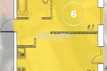 1-кімнатна квартира за адресою вул. Інглезі (площа 33,3 м²) - Atlanta.ua - фото 22
