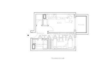 1-room apartment apartment by the address st. Shchurata V ul (area 40,2 m²) - Atlanta.ua - photo 44