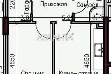1-кімнатна квартира за адресою вул. Донського Дмитра (площа 38,4 м²) - Atlanta.ua - фото 16