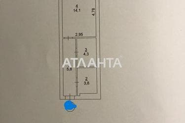 1-комнатная квартира по адресу ул. Боровского Николая (площадь 28,2 м²) - Atlanta.ua - фото 38