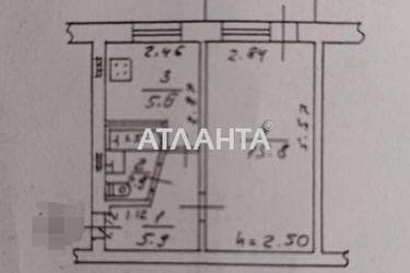 1-room apartment apartment by the address st. Dovzhenko (area 31,1 m²) - Atlanta.ua - photo 16