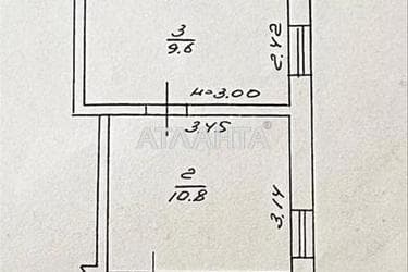 2-комнатная квартира по адресу ул. Черноморского Казачества (площадь 28 м²) - Atlanta.ua - фото 25