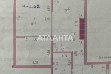 1-room apartment apartment by the address st. Zhemchuzhnaya (area 56 m²) - Atlanta.ua - photo 24