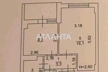 1-комнатная квартира по адресу ул. Торговая (площадь 34,7 м²) - Atlanta.ua - фото 22