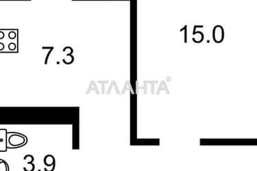 1-кімнатна квартира за адресою вул. Ломоносова (площа 37,9 м²) - Atlanta.ua - фото 27