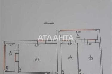 2-rooms apartment apartment by the address st. Sakharova (area 80 m²) - Atlanta.ua - photo 22