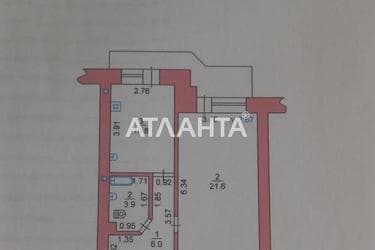 1-кімнатна квартира за адресою вул. 1 травня (площа 44,3 м²) - Atlanta.ua - фото 12