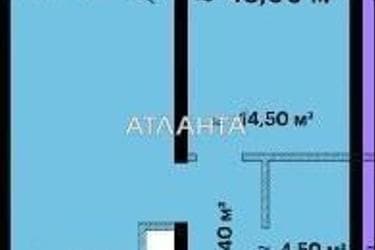 1-room apartment apartment by the address st. Zhabotinskogo Proletarskaya (area 43 m²) - Atlanta.ua - photo 8