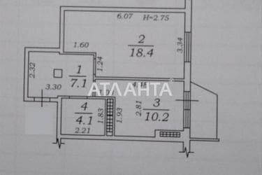1-room apartment apartment by the address st. Sakharova (area 40,8 m²) - Atlanta.ua - photo 22