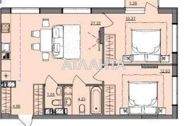 2-rooms apartment apartment by the address st. Bocharova gen (area 65,4 m²) - Atlanta.ua - photo 7